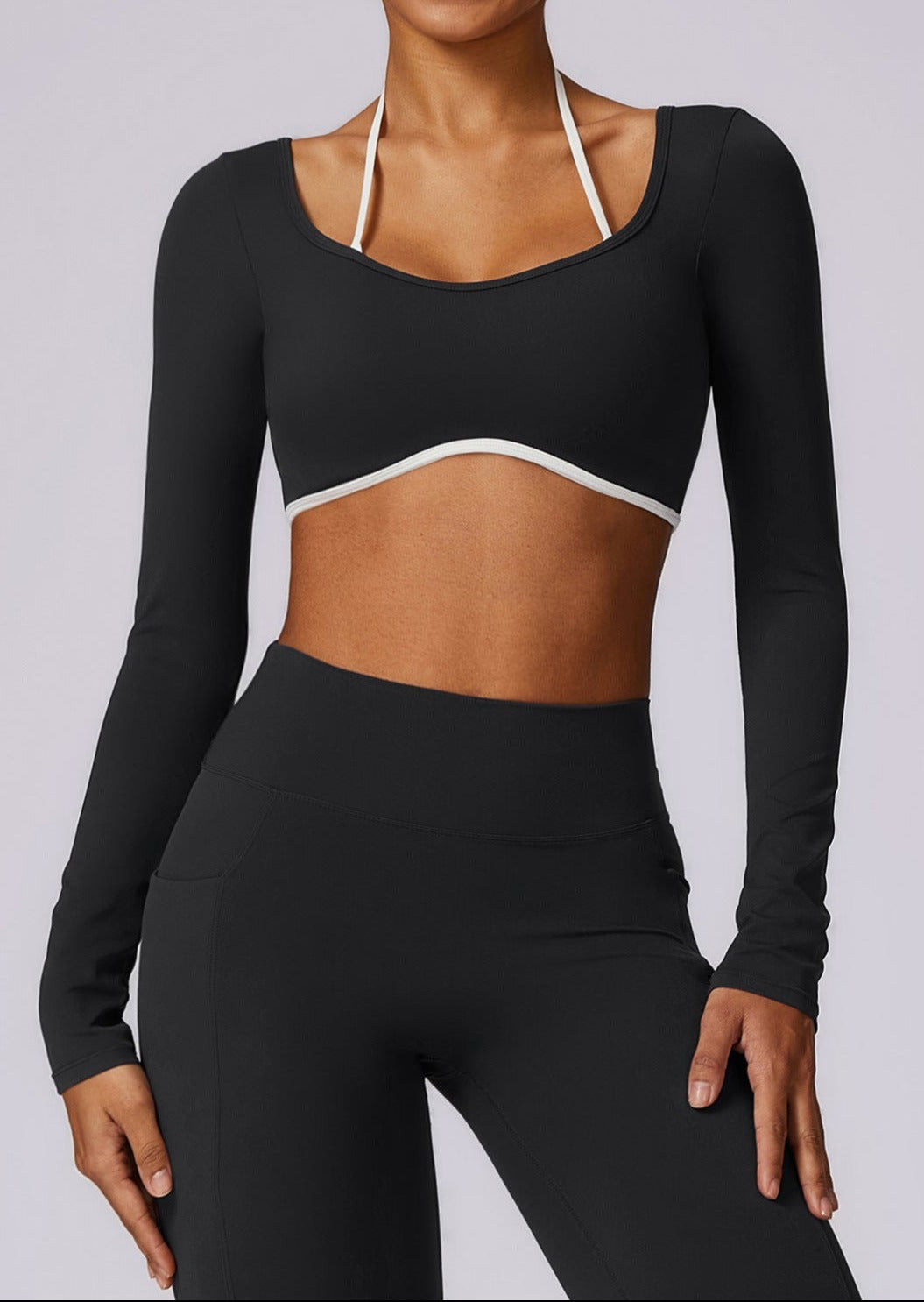 T-shirt with built-in sports bra - Elite