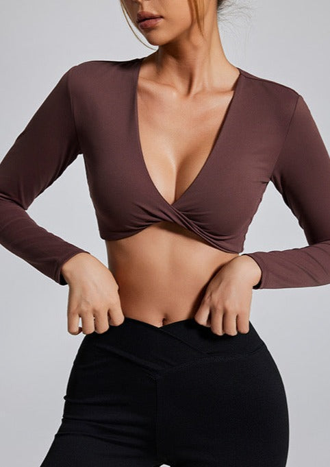 Long Sleeve T-Shirt - Boost - Integrated Cups