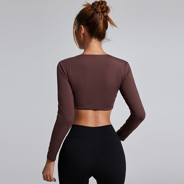 Long Sleeve T-Shirt - Boost - Integrated Cups