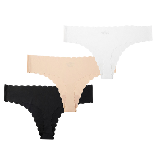 Pack of 3 invisible panties - Unisex