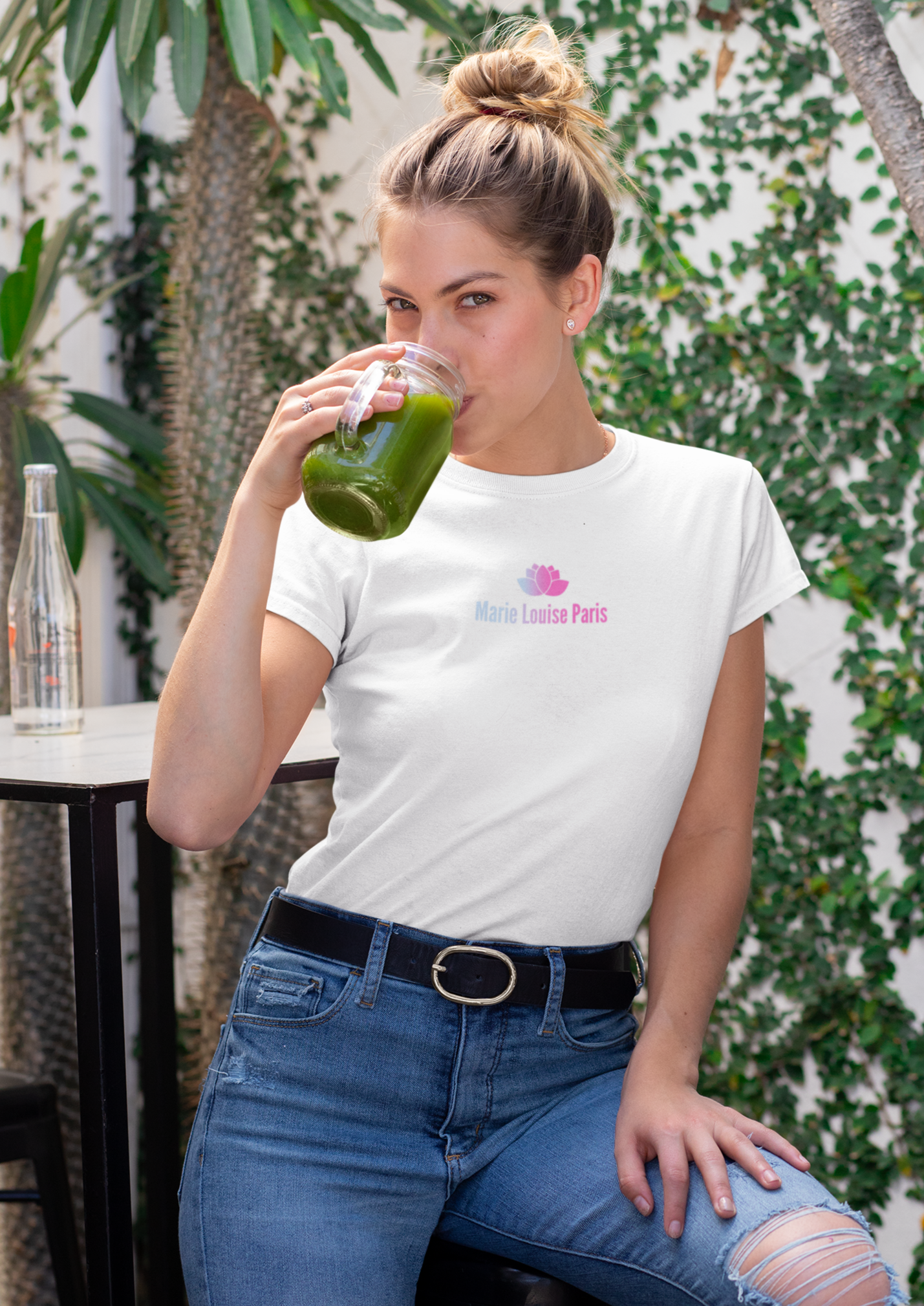 100% organic cotton T-shirt - Marie Louise Paris